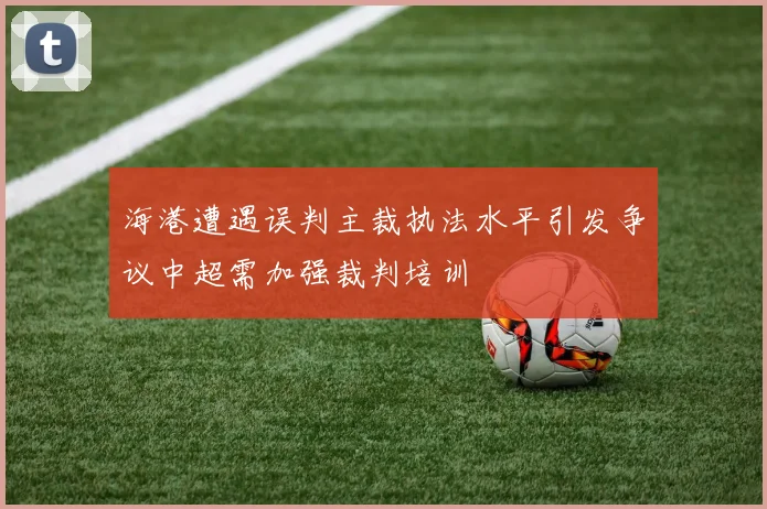 海港遭遇误判主裁执法水平引发争议中超需加强裁判培训